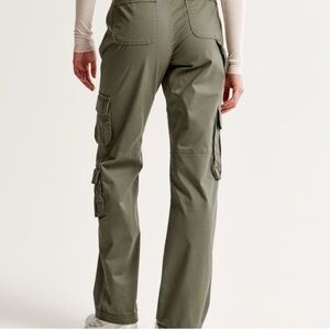 abercrombie, relaxed cargo pants 12 Long, great shape, olive green
